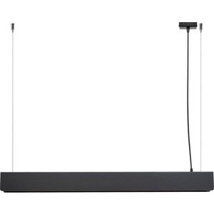 Černé kovové LED závěsné svítidlo Nebula – Sollux obraz