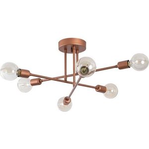 Závěsné svítidlo v bronzové barvě Opviq lights Flower obraz