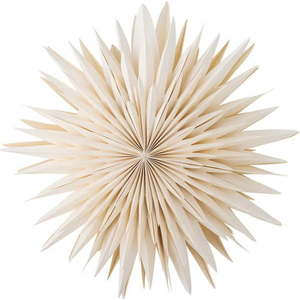 Bílá závěsná světelná dekorace ø 50 cm Elijas – Bloomingville obraz