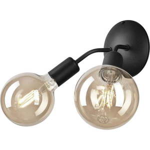 Černé nástěnné svítidlo Viggo – LAMKUR obraz