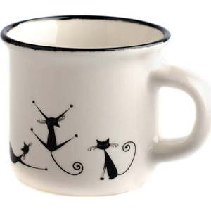 Porcelánový hrnek Dakls Cats Quida, 75 ml obraz