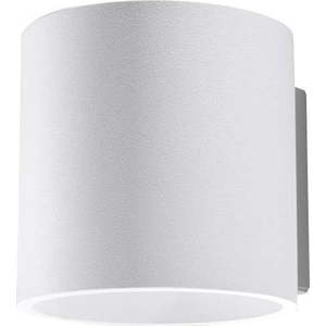 Bílé nástěnné svítidlo ø 10 cm Roda – Sollux obraz