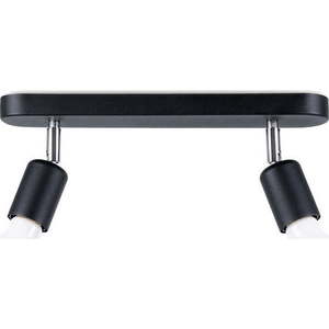 Černé kovové stropní svítidlo ø 6 cm Brando – Sollux obraz