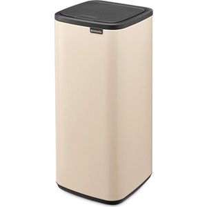 Béžový dotykový ocelový odpadkový koš 30 l Bo Touch – Brabantia obraz