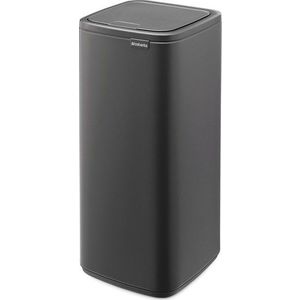 Tmavě šedý dotykový ocelový odpadkový koš 30 l Bo Touch – Brabantia obraz
