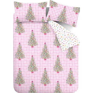 Růžové povlečení na dvoulůžko 200x200 cm Sweets and Treats – Catherine Lansfield obraz