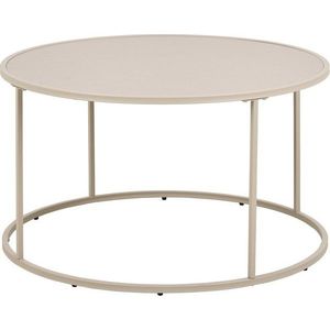 Šedý ocelový kulatý konferenční stolek ø 80 cm Seaford – Actona obraz