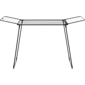 Matně černý sušák na prádlo 18 m HangOn Too – Brabantia obraz