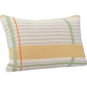 Bavlněný polštář Hübsch July, 60 x 40 cm obraz