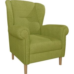 Zelené křeslo ušák Swan – Ropez obraz