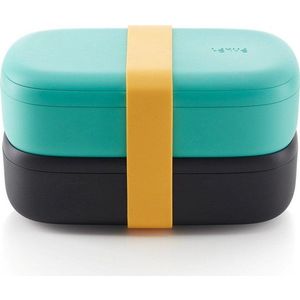 Svačinový box 2 ks To Go – Lékué obraz