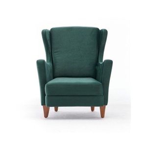 Zelené křeslo ušák Lola Brejer – Artie obraz