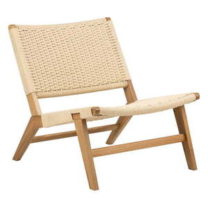 Křeslo s výpletem v přírodní barvě Carson – Actona obraz