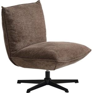 Hnědé křeslo Fraser – Unique Furniture obraz