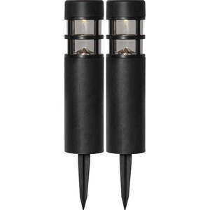 Sada 2 venkovních solárních LED svítidel Star Trading Rundi, výška 28 cm obraz