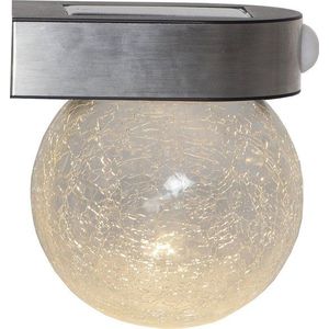 Venkovní nástěnné solární LED svítidlo Star Trading Glory, výška 14, 5 cm obraz