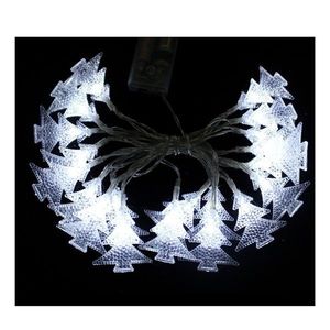 Bílý světelný LED řetěz Unimasa Pino, 20 světýlek obraz