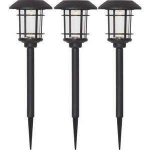 Sada 3 zahradních solárních LED svítidel Star Trading Fride, výška 34 cm obraz