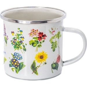 Bílý hrnek 310 ml Vintage Flowers – Sass & Belle obraz