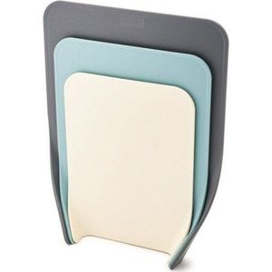 Sada 3 šedo-modrých prkének Joseph Joseph Nest Chop obraz