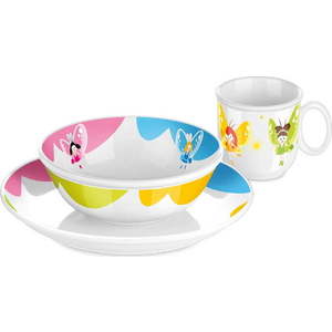Porcelánová dětská jídelní sada 3 ks Bambini – Tescoma obraz