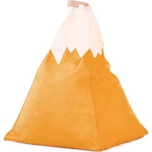 Žluto-béžový dětský sedací vak Mountain – Little Nice Things obraz