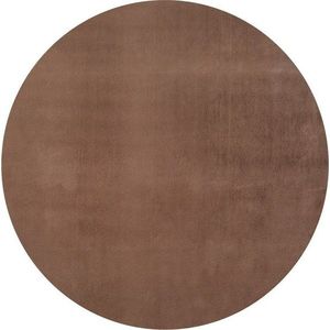 Hnědý kulatý koberec ø 160 cm Joy 1400 – Ayyildiz Carpets obraz