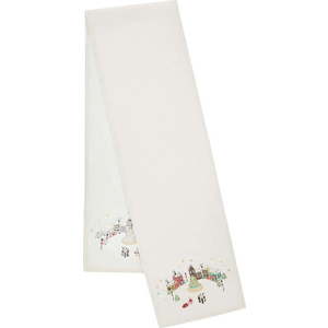 Bavlněný běhoun na stůl 33x220 cm Christmas Town – Catherine Lansfield obraz