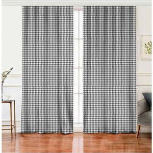 Bílo-šedé závěsy v sadě 2 ks 140x260 cm – Mila Home obraz