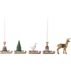 Polyresinový svícen s vánočním motivem Dasher – Bloomingville obraz