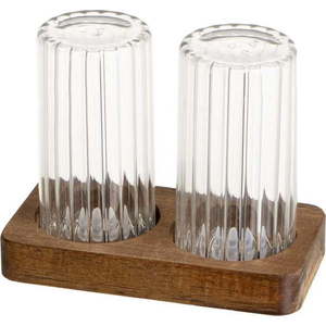 Slánka a pepřenka se stojánkem Linea Duo – Casa Selección obraz