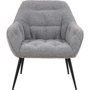 Šedé křeslo Brooke – Actona obraz