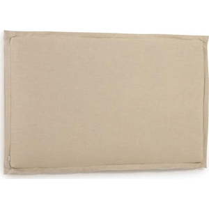 Béžové čalouněné čelo postele 186x106 cm Tanit – Kave Home obraz