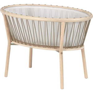 Přírodní dětská postýlka Kave Home Leonela, 40 x 75 cm obraz