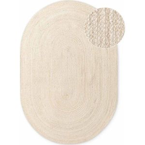 Oboustranný/ručně tkaný jutový koberec ve světle přírodní barvě 160x230 cm Braided – Hanse Home obraz