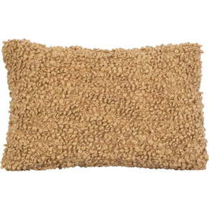 Světle hnědý bavlněný polštář PT LIVING Purity, 50 x 30 cm obraz