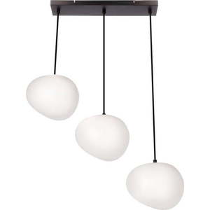 Černo-bílé závěsné svítidlo Stones – Candellux Lighting obraz