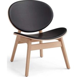 Křeslo z dubového dřeva s koženým čalouněním Findahl by Hammel One obraz