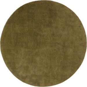 Zelený kulatý koberec ø 200 cm Empuries – Kave Home obraz