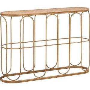 Ratanový konzolový stolek v přírodní barvě 32x110 cm Samui – Mauro Ferretti obraz