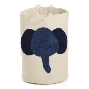 Slonovinový látkový dětský koš na hračky ø 35x50 cm Tandani – Kave Home obraz
