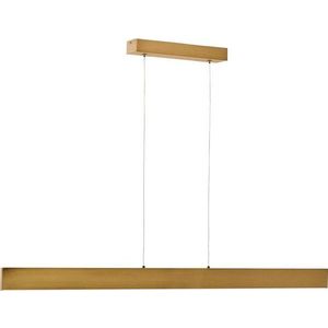 LED závěsné svítidlo ve zlaté barvě s kovovým stínidlem Boadella – Kave Home obraz