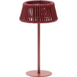 LED stolní /přenosné solární venkovní svítidlo ø 11 cm Aldet – Kave Home obraz