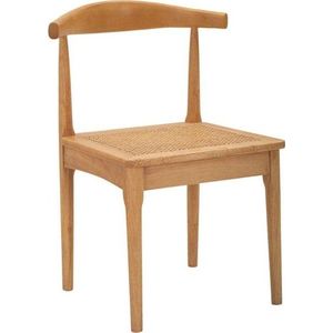 Jídelní židle v sadě 2 ks z kaučukového dřeva v přírodní barvě Japan – Mauro Ferretti obraz