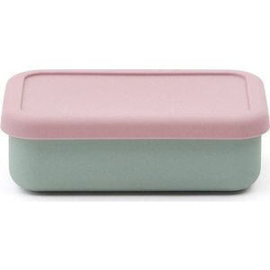 Růžový/tyrkysový silikonový dětský svačinový box Lili – Kave Home obraz