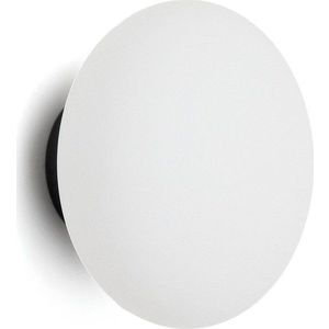 Bílé/černé nástěnné svítidlo ø 15 cm Bamila – Kave Home obraz