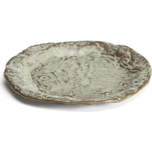 Šedý dezertní keramický talíř ø 21 cm Alenia – Kave Home obraz