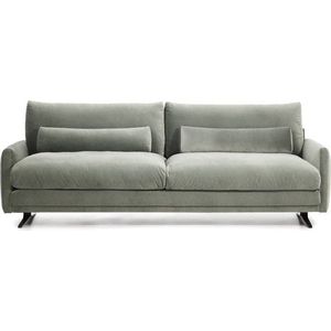 Zelená sametová pohovka 240 cm Veliro – Kave Home obraz