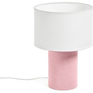 Bílá/světle růžová dětská lampička Bianella – Kave Home obraz