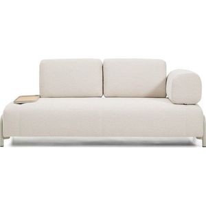 Béžová žinylková modulární pohovka 200 cm Compo – Kave Home obraz